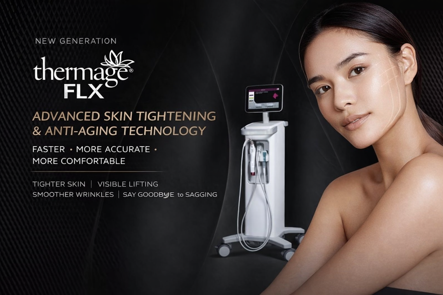 Thermage FLX fifth generation radiofrequency treatment